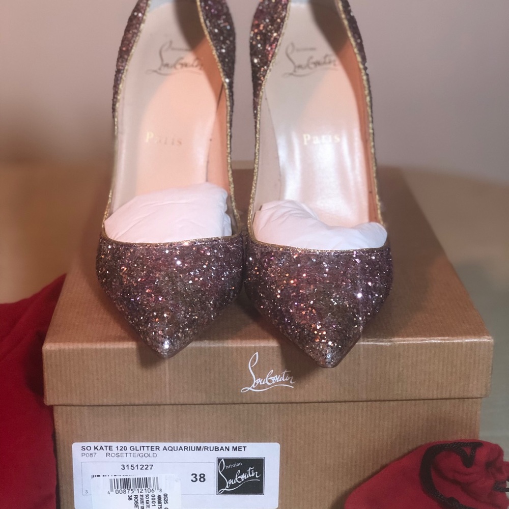 Christian Louboutin So Kate 120 Glitter - Picture 3 of 7